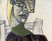巴勃罗 毕加索 : 戴帽子的女人